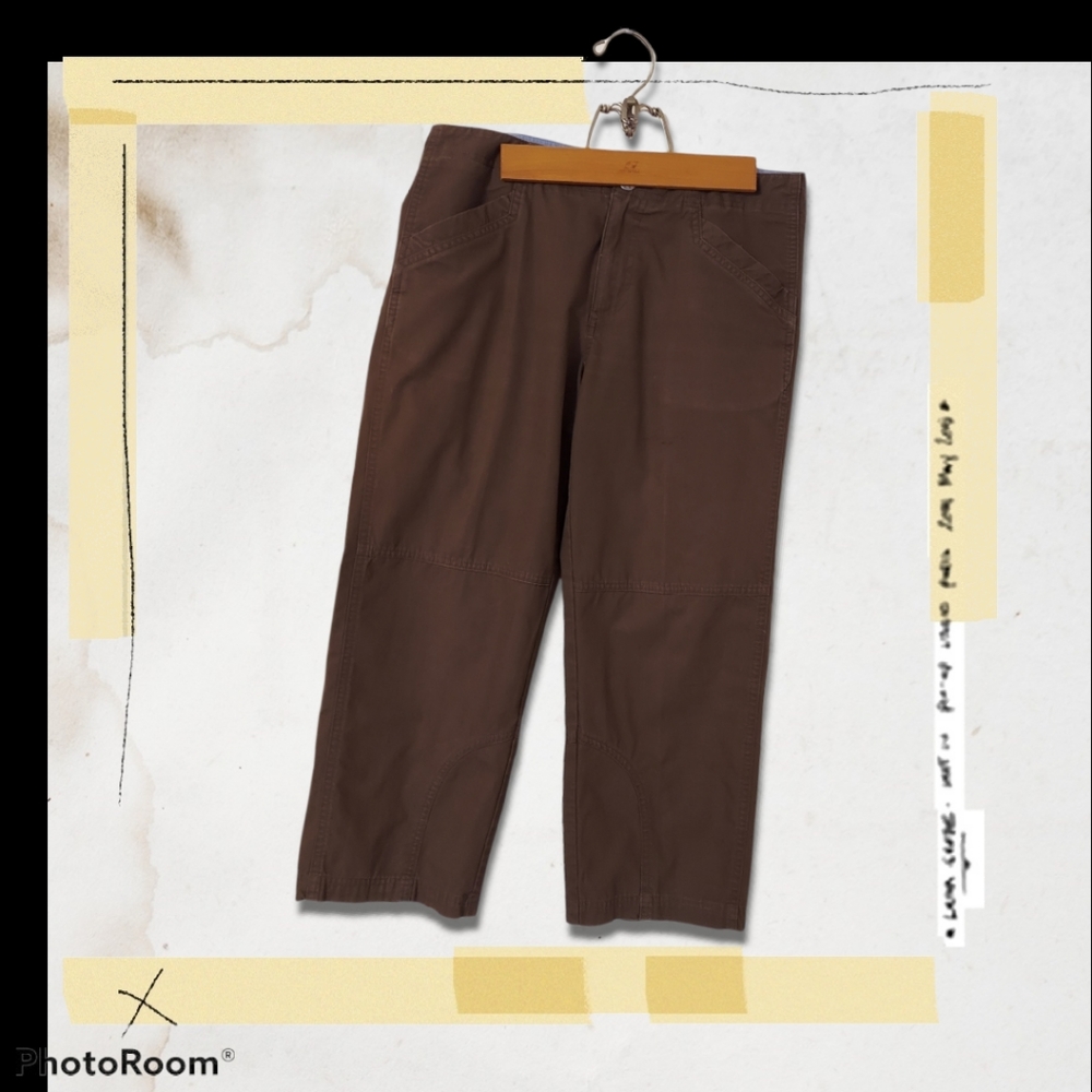 Patagonia Brown Organic Cotton Cropped Pants 6